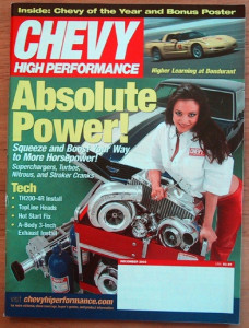 CHEVY HIGH PERFORMANCE 2003 DEC - WICKED POWER ADDERS